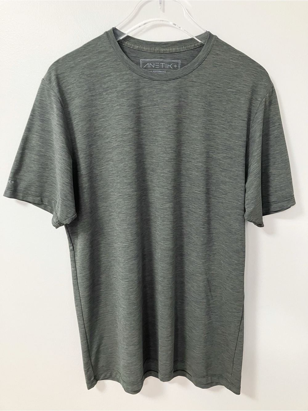 Anetik | Green Performance Tech Tee L Athletic Gorpcore Outdoors UPF 30+